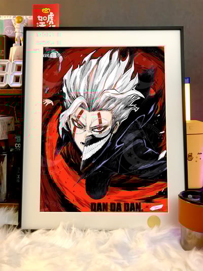 【週邊】星空工作室-高倉健 當噠當DAN DA DAN膽大黨綾瀨桃Takakura Ken動漫二次元裝飾畫3