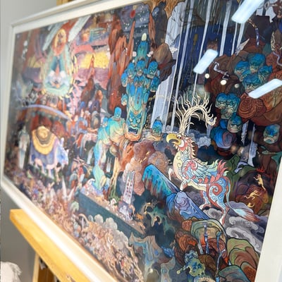 【週邊】浪人工作室-黑神話悟空章節畫卷 未境3