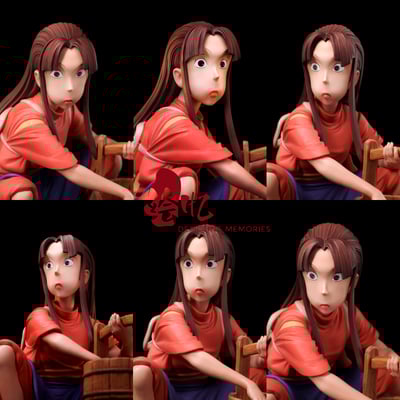 【宮崎駿】繪憶Studio-鍋爐房場景系列 1 發呆小玲6