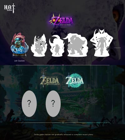 【塞爾達傳說】HOT studio－梅祖拉的假面 佐拉形態 林克13