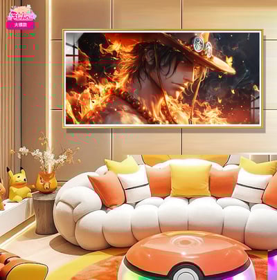 【週邊】阿喵畫社-浴火 艾斯3