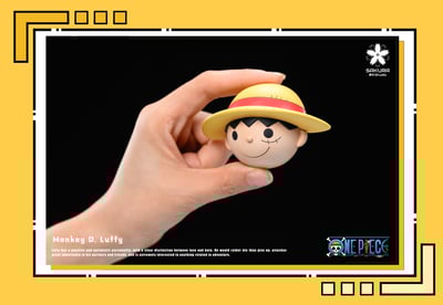 【海賊王】櫻花 studio-海賊王草帽團冰箱貼 第一彈 魯夫 第二彈 索隆（海外現貨）2