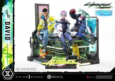 【正版授權】Prime 1 Studio-賽博龐克：邊緣行者 雕像 Real Elite Masterline系列 大衛22