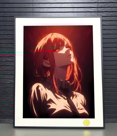 【週邊】H2工作室-瑪奇瑪 電鋸人鏈鋸人Chainsaw Man Makima裝飾畫2