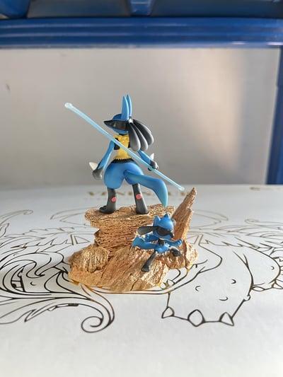 【寶可夢】151 Studio－利歐路 路卡利歐 進化組4