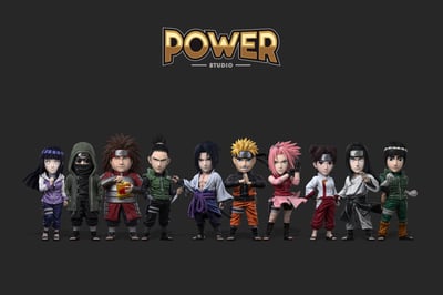 【火影忍者】Power studio-12小強第十彈 油女志乃2