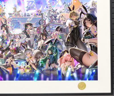 【週邊】H2工作室－絕區零 裝飾畫4