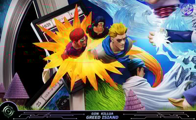 【全職獵人】Scorpion 赤蠍工作室－貪婪之島篇 小傑＆奇犽7