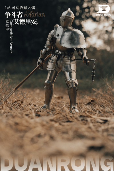 【正版授權】鍛熔 STUDIO－爭鬥者 艾德里安 可動收藏3