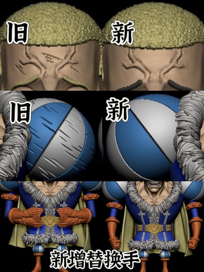 【海賊王】MDS Studio-蛋糕島篇章 大媽海賊團 第十五彈 夏洛特大福&魔人3