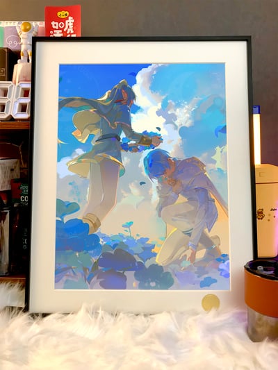 【週邊】星空工作室－葬送的芙莉蓮 花之王冠 裝飾畫3