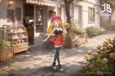 【寶可夢】精寶工作室 JB Studio－人物系列 主角密友 莎莉娜1