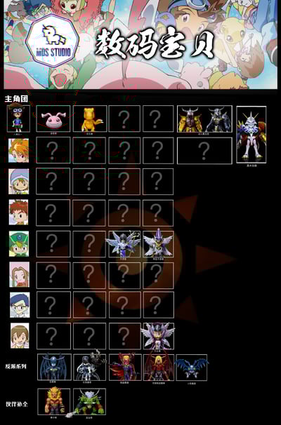 【數碼寶貝】MDS Studio-數碼寶貝系列 究極吸血惡魔獸&小惡魔獸3