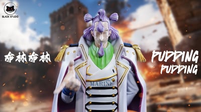 【海賊王】Black studio 小黑工作室-海賊王海軍系列補全共鳴 老鼠上校 布林布林準將6