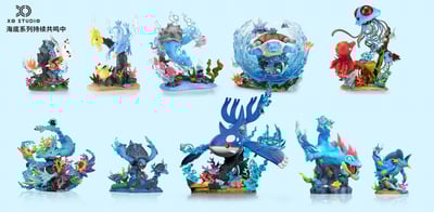 【寶可夢】XO studio-SCALE WORLD 大力鱷進化組&巨沼怪進化組5
