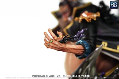 【海賊王】Badge BG工作室-宿命的對決 艾斯VS黑鬍子5