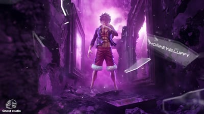 【海賊王】Ghost Studio-鏡中世界路飛1