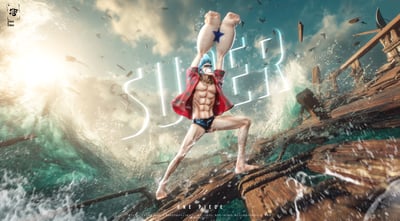 【海賊王】SPK STUDIO-草帽團兩年前系列 第一彈 弗蘭奇1