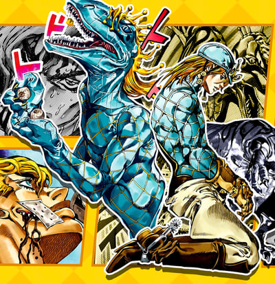 【週邊】H2工作室－JOJO的奇妙冒險 迪亞哥·布蘭度 裝飾畫3