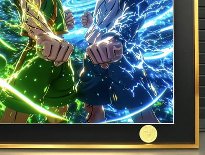 【週邊】H2工作室-小傑奇犽 全職獵人傑富力士裝飾畫4