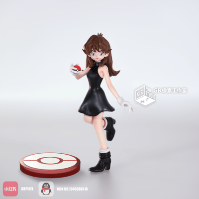 【寶可夢】GB PIXEL STUDIO-寶可夢特別篇 圖鑑比例 碧藍/小藍1