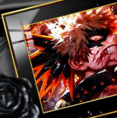 【週邊】阿喵畫社-我的英雄學院 爆豪2