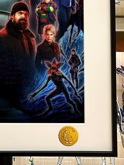 【週邊】星空工作室－怪奇物語 Stranger Things 裝飾畫4