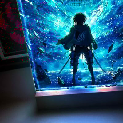 【週邊】阿喵畫社-背水一站 艾倫4