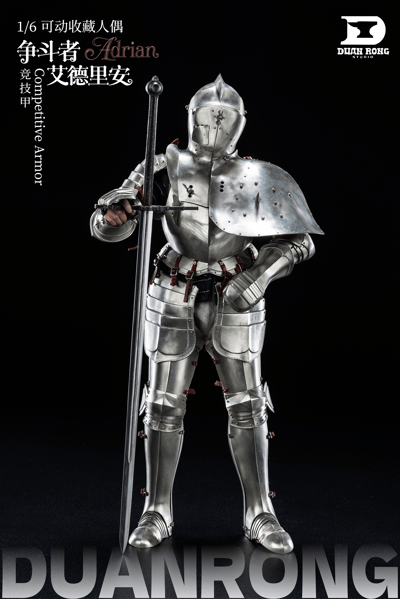 【正版授權】鍛熔 STUDIO－爭鬥者 艾德里安 可動收藏8