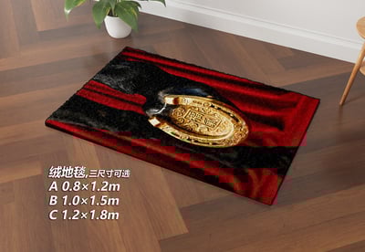 【週邊】千鳥社－馬踏福至 裝飾畫2