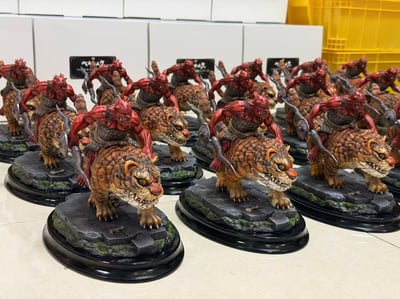 【烙印勇士】BIHS 工作室－劍風傳奇 桌面級圖鑑 第五彈 DAKA與老虎（海外現貨）7