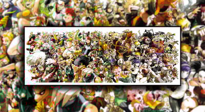 【週邊】星空工作室－我的英雄學院 英雄全員 裝飾畫1