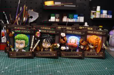 【海賊王】E2 Studio-海賊王幼崽相框系列 魯夫 喬巴 索隆 娜美（海外現貨）4