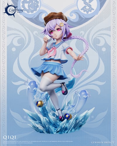 【原神】光芒 Lightning Studio－殭屍女孩 七七13