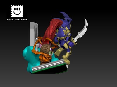 【遊戲王】神官工作室-卡通混沌戰士3