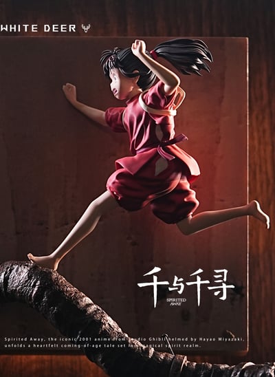【宮崎駿】白鹿-studio－畫廊系列 第一彈 千尋跑管道3