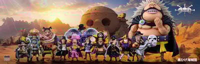 【海賊王】YZ工作室－黑鬍子海賊團 番外篇 旗下海賊團 桃鬍子3