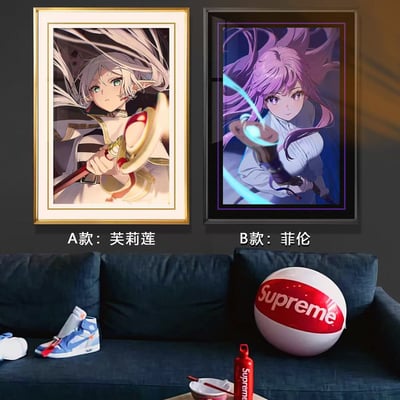 【週邊】千鳥社-菲倫肥倫葬送的芙莉蓮Frieren魔法法杖裝飾畫6