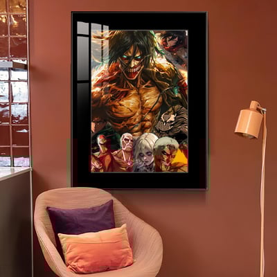 【週邊】橘子工作室－進擊的巨人 切片巨人海報 裝飾畫3