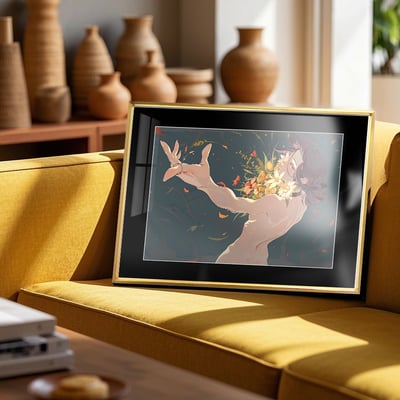 【週邊】千鳥社－鏈鋸人 蕾塞的獨舞 裝飾畫3