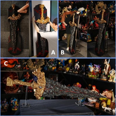 【艾爾登法環】Panda Studio-瑪利喀斯的黑劍2