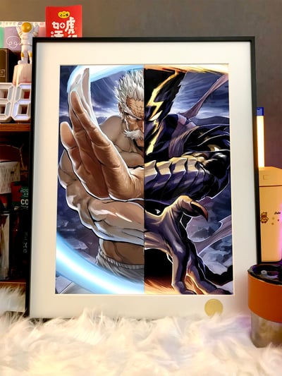 【週邊】星空工作室－一拳超人 餓狼師徒 裝飾畫3