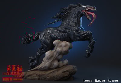 【漫威】禾夏社工作室-帥氣的奔騰 毒液烈馬6