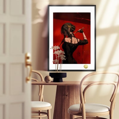 【週邊】皇呱工作室－迷人約爾小姐 裝飾畫3