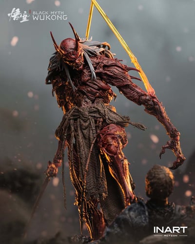 【正版授權】INART Action－黑神話：悟空 夜叉王 1/12 可動人偶12