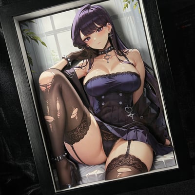 【週邊】黑白畫映 B&W Studio-古見硝子 立體裝飾畫3