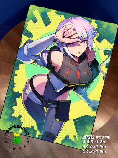 【週邊】皇呱－電馭叛客：邊緣行者 露西 裝飾畫5