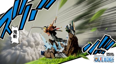 【海賊王】獵夢工作室-海賊王 死鬥系列 002 羅羅諾亞索隆 003 山治5