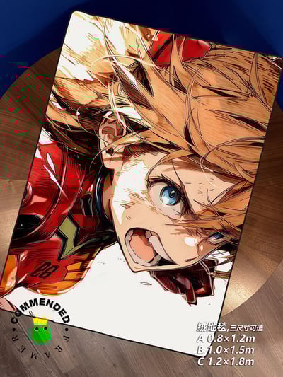 【週邊】皇呱工作室－新世紀福音戰士 明日香的憤怒 裝飾畫5