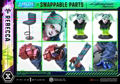 【正版授權】Prime 1 Studio-賽博龐克 邊緣行者 麗貝卡8